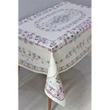 Elyaf Astarlı Silinebilir Pvc 120x160 Hazır Muşamba Masa Örtüsü 001 mor