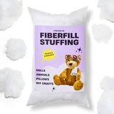 Elyaf Dolgu Dolması, Doldurulmuş Hayvanlar için Polyester Dolgu, Yastık Doldurma, Tığ İşi için Elyaf Dolgu Doldurma, Yüksek Esneklik Dolgusu - 99 g 100 Gram