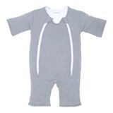 Elyaf Dolgulu %100 Pamuk Bebek Uyku Tulumu (Gri, 6-9 Ay) - 0-Kahverengi - 0 - 1 Ay