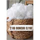 Elyaf Sepeti %100 Boncuk Elyaf 2 Kg Yastık Yorgan Oyuncak Malzemesi