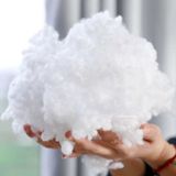 Elyaf Sepeti 3 kg Silikonlu Boncuk Elyaf Dolgu ve Dolum Malzemesi - 50 x 70 cm - Beyaz