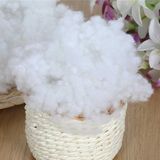Elyaf Sepeti 5 kg Silikonlu Boncuk Elyaf Dolgu ve Dolum Malzemesi - 50 x 70 cm - Beyaz