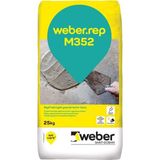 Elyaf Takviyeli Weber Rep M352 Yapısal Tamir Harcı 25 kg Beton Yüzeyler İçin Kolay Uygulama