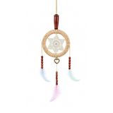 Elyapımı Dantel Örümcek Ağlı Dreamcatcher Duvar Süsü 8 cm