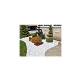 Elysian Beyaz Dolomit Taş 1kg 3-6cm Doğal Renkli Dekoratif Bahçe Peyzaj Taşı