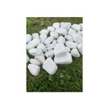 Elysian Beyaz Dolomit Taş 5 kg 4-8 cm Peyzaj Taşı Dekoratif Akvaryum Bahçe Süs Taşları Saksı Taşı