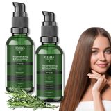Elysian Essence Biberiyeli Saç Serumu 2'li Set Hızlı Uzama Etkili ve Dökülmeye Karşı - Organik Argan Yağı, Vitamin E, Keratin