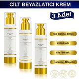 Elysian Essence Cilt Beyazlatıcı | Kararma Giderici Krem 3'lü Set - Genital Bölge, Koltuk Altı, Bikini Bölgesi, Dirsek ve Vücut 100ML