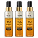 Elysian Essence Organik Argan & Keratin Sıvı Saç Kremi 3'lü Set – Durulanmayan, Dökülme Karşıtı, Onarıcı ve Dolgunlaştırıcı Bakım Spreyi 150 ML