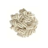 ELYTA KALİTEYİ UCUZA AL Profesyonel Mikro Çıtçıt Toka Klipsi 3.2 cm Beyaz - Peruk / Postiş / Saç Kaynak İçin Dayanıklı Metal
