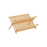 Elzey Home Bambu Dekoratik Bulaşıklık 40X33X26 cm Naturel