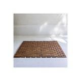 ELZEY HOME Bambu Kaydırmaz Büyük Banyo Paspası 100x60 cm