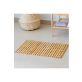 ELZEY HOME Bambu Kaydırmaz Büyük Banyo Paspası 80x50 Cm