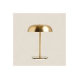 ELZEY HOME Metal Gold Dokunmatik Şarjlı Abajur & Masa Lambası