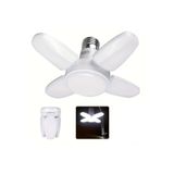 ELZEYS Pervane Led Ampül 60W 6000 Lümen Süper Güçlü E27 Lamba A++ Beyaz Işık 4+1