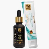 EM AMANOS BEAUTY 2'li Cilt Bakım Seti - Kadın Madeem Krem/Vitamin C Serum Profesyonel Günlük Kullanım