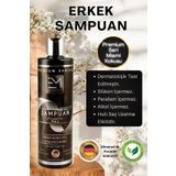 EM AMANOS BEAUTY Miami Kokusu - Erkek Şampuan - Doğal Bitki Özlü Keratin Ve Kolajen Içerir - Saç Dökülmesini Önler