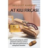 EM AMANOS BEAUTY Selülit Karşıtı Doğal At Kılı Selülit Fırçası