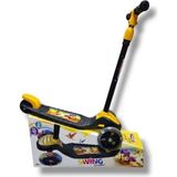 EM Safir Swing Işıklı Scooter 4 Tekerlekli Avengers Temalı 3 - 12 Yaş Aralığı İçin Güvenli Kullanım