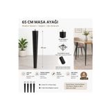 ema 65 cm masa ayagı