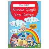 Ema Çocuk 24 Yaprak A4 Büyük Boy Standart Kılavuz Çizgili Güzel Yazı Defteri - 10 Adet Set