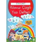 Ema Çocuk 24 Yaprak A4 Büyük Boy Standart Kılavuz Çizgili Güzel Yazı Defteri 10 Adet