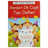 Ema Dik Temel Harflerle Yazı Defteri Renkli