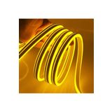 Ema Dükkan 10 Metre Amber 220 Volt Neon Led Tak Çalıştır Esnek Şerit Neon Led Aydınlatma 8x16 Mm Hortum Led