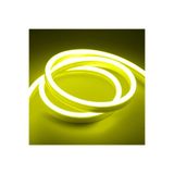 Ema Dükkan 10 Metre Limon Sarısı 220 Volt Neon Led Tak Çalıştır Şerit Neon Led Aydınlatma 8x16 Mm Hortum Led