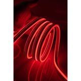Ema Dükkan 15 Metre Kırmızı 220 Volt Neon Led Tak Çalıştır Esnek Şerit Neon Led Aydınlatma 8x16 Mm Hortum Led