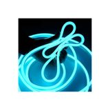 Ema Dükkan 20 Metre Buz Mavisi 220 Volt Neon Led Takçalıştır Esnek Şerit Neon Led Aydınlatma 8x16 Mm Hortum Led