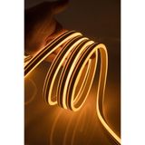 Ema Dükkan 3 Metre Amber 220 Volt Neon Led Tak Çalıştır Esnek Şerit Neon Led Aydınlatma 8x16 Mm Hortum Led