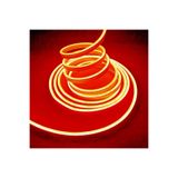 Ema Dükkan 3 Metre Turuncu 220 Volt Neon Led Tak Çalıştır Esnek Şerit Neon Led Aydınlatma 8x16 Mm Hortum Led
