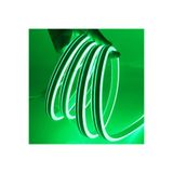 Ema Dükkan 5 Metre Yeşil 220 Volt Neon Led Tak Çalıştır Esnek Şerit Neon Led Aydınlatma 8x16 Mm Hortum Led