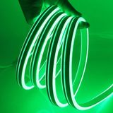 Ema Dükkan 50 Metre 220 Volt Yeşil Neon Led Tak Çalıştır 8x16mm Esnek Hortum Led Suya Dayanıklı Şerit Aydınlatma