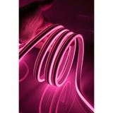 Ema Dükkan 50 Metre Pembe 220 Volt Neon Led Tak Çalıştır Esnek Şerit Neon Led Aydınlatma 8x16 Mm Hortum Led