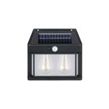Ema Dükkan Güneş Enerjili Solar Bahçe Armatürü 24W IP65 Su Geçirmez Fotoselli Dış Mekan Duvar Lambası