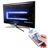 Ema Dükkan Tv Monitör Arkası Kumandalı RGB Şerit Led İç Mekan Led Işıldak | Animasyonlu RGB Şerit Led (1 Metre)