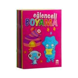 Ema Eğlenceli Boyama Seti 10 Kitap 3-5 Yaş Çocuklar İçin Eğlenceli Aktiviteler