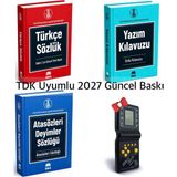 Ema Kitap İlköğretim ve Ortaokullar Için Tdk Uyumlu Sözlük Seti (Türkçe Sözlük - Imla Kılavuzu - Atasözü ve Deyimler Sözlüğü) +2 Aba Kitap Ayracı Hediye - Hediyeli