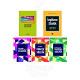 Ema Kitap İlkokul İçin 5'li Sözlük Seti(İngilizce-Atasözleri-Yazım-Türkçe-Eş ve Zıt Anlamlı Sözlük)TDK Onaylı