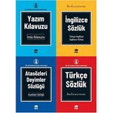 Ema Kitap Ortaokullar Için Türkçe-Yazım-Atasözleri Deyimler-Ingilizce 4'lü Sözlük Seti(Tdk Onaylı)