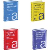 Ema Kitap Sözlük Seti 8. Sınıf Öğrencileri İçin İngilizce Türkçe ve Türkçe Sözlükler