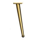 Emaks Bone Metal Ayak 14cm Altın Renk Koltuk Puf Dolap Tv Ünite Şifonyer Modern Mobilya Ayağı Gold