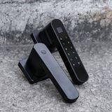 Emaks Prime Akıllı Kilit E55, Şifre, Kart, Parmak İzi, Bluetooth - Siyah
