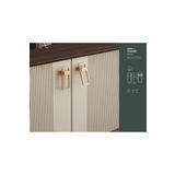 Emaks Sharp Metal Kulp Altın 16mm Dolap Kapak Modern Çekmece Ünite Komidin Konsol Gold Mobilya Kulbu