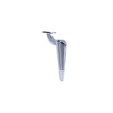 Emaks Side Metal Ayak 25 cm Krom Koltuk Dolap Komidin Şifonyer Modern Tv Ünite Modern Mobilya Puf Gümüş