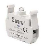 Emas 12-30VAC-DC B9 Sinyal Yeşil Ledli Blok