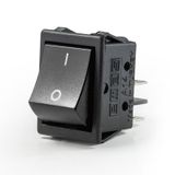 Emas A14B5H10 2NA 30x22 mm Siyah Gövdeli Köprülü Işıksız Switch