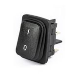 Emas A54B1H10 IP65 2NA 30x22 mm Siyah Gövde Terminalli Işıksız Switch